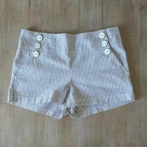Guess Striped Gray Women's Shorts #0020